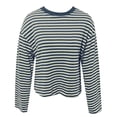 thumbnail image 4 of CONZONE Womens Summer T-Shirts Long Sleeve T Shirts for Women Casual Crew Neck Striped Lightweight Tees Soft Cozy Tops, 4 of 4