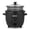 Black, variant on AROMA® 6-Cup Rice Cooker & Food Steamer with Bonded Granite® Nonstick Ceramic & Pop-Up Steam Tray - White