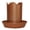 Copper, variant on Austin Terra Cotta Planter - 7 inch Bowl with Saucer, Plastic Flower Pot, Seed Starting Pot