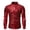 A-Red275, variant on Men's Sparkly Sequin Dress Shirts Slim Fit Leather Sleeve Button Down Top Clubwear Evening Shirt