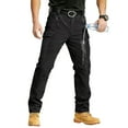 thumbnail image 2 of Tactical Pants Mens,Multi Pockets Stretch Waterproof Quick Dry Work Pants Black XL, 2 of 9