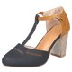 thumbnail image 2 of Sandalias de tacón grueso con hebilla hueca para mujer Wmkox8yii shjk5425, 2 of 7