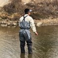 thumbnail image 3 of Vadeador De Pesca Al Aire Libre Con Pie De Calcetín Impermeable Usable En El Pecho L Sunnimix Waders de pesca, 3 of 8