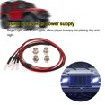 thumbnail image 3 of WAITLOVER Kit de luces LED para camión, faro, luz trasera, Control remoto, concesionario de coches E5G5, 3 of 7