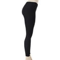 thumbnail image 3 of SAYFUT Women's High Waist Leggings Seamless Stretchy Tights Pants Solid Color Black Size S-3XL, 3 of 5