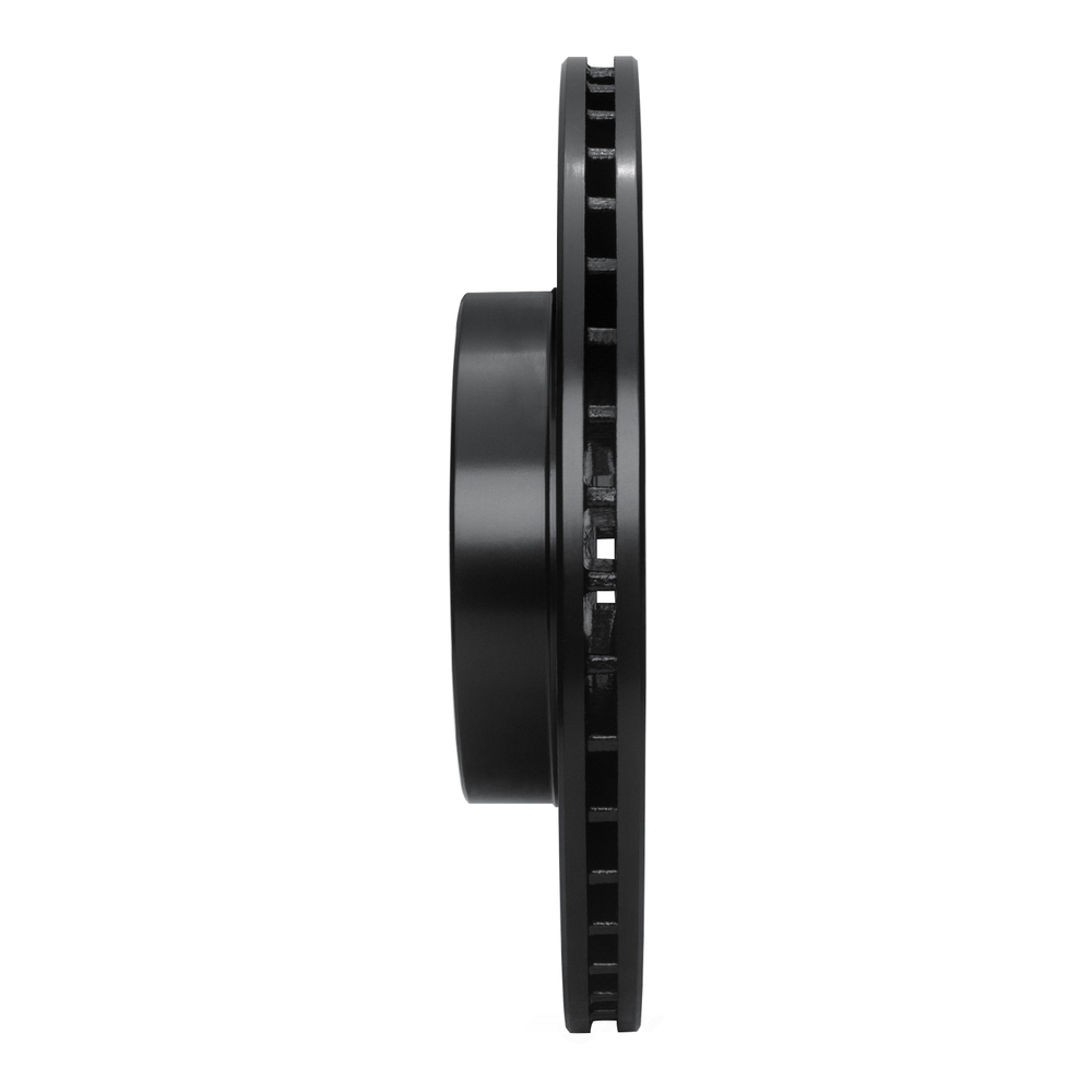 Dynamic Friction Company 633-76028R DFC Brake Rotor - Drilled And Slotted - Black