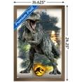thumbnail image 3 of Jurassic World: Dominion - Giganotosaurus Focal Wall Poster, 14.725" x 22.375" Framed, 3 of 6