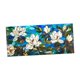 thumbnail image 3 of Película adhesiva estática, antiadherente, con estampado floral, esmerilada, para baño, estilo rústico decorativo. C, 3 of 9