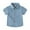 Denim Blue, variant on YTDSCS Toddler Kids Casual Shirts Baby Short Sleeve Lapel Shirts 1-6 Years Summer Solid Colour Dress Tops for Boys