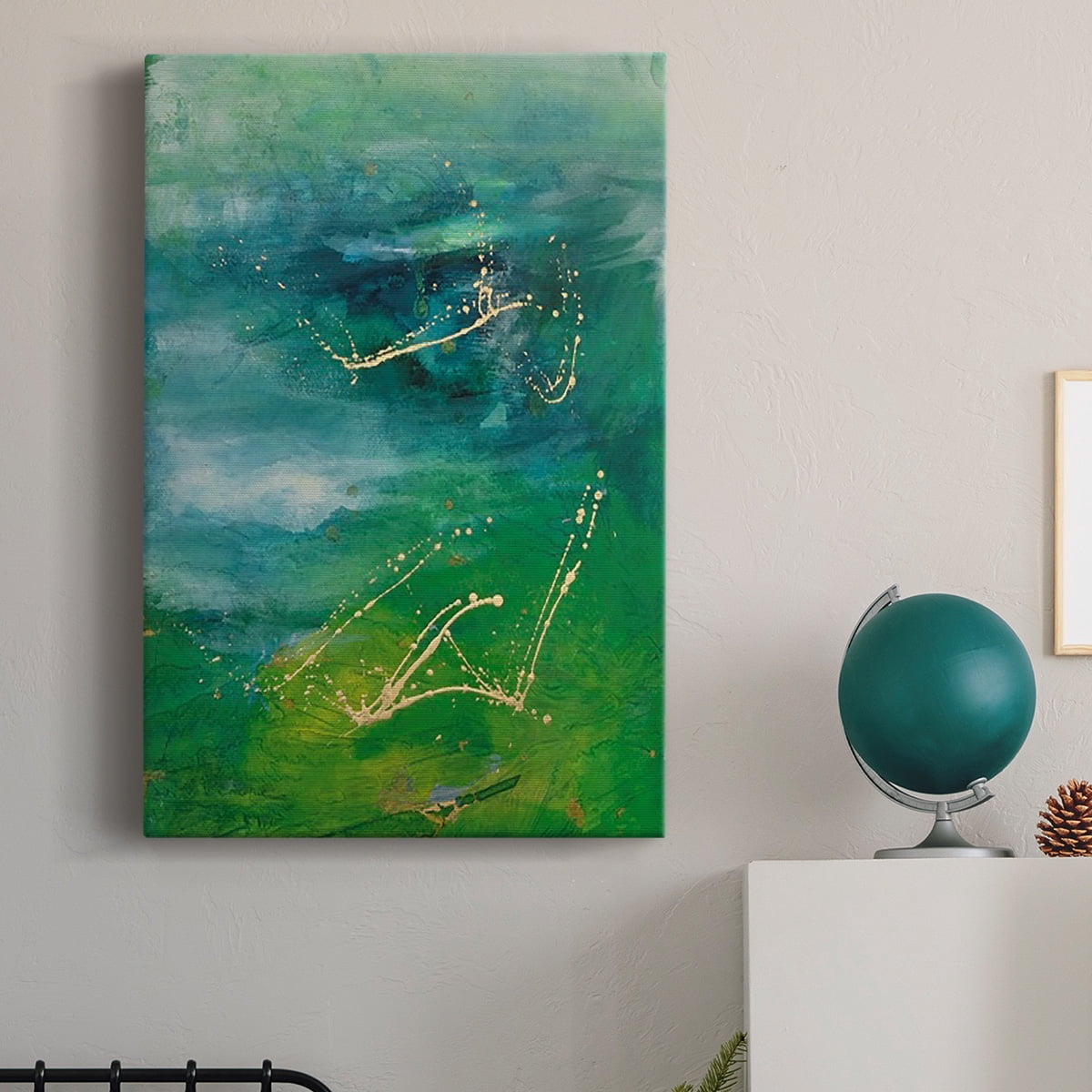 Peaceful Diptych I Premium Gallery Wrapped Canvas - Ready to Hang