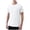 White, variant on hoksml Men's Reflective Safety Short Sleeve Athletic T Shirts - Breathable Moisture Wicking Crewneck Gym Tees for Night Running, Training and Daily Commute