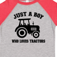 thumbnail image 4 of Inktastic Just a Boy Who Loves Tractors Boys or Girls Toddler T-Shirt, 4 of 5