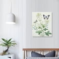 thumbnail image 3 of COMIO Wall Art Sage Green Plant Canvas Flower Pictures Butterfly Artwork Watercolor Eucalyptus Minimalist Rustic Leaves Prints Painting for Kitchen  - 16x20 Inch, 3 of 3