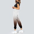 thumbnail image 6 of pxiakgy women pocket trouser sweatpants printed comfy high waisted workout casual joggers pants coffee + xs, 6 of 8