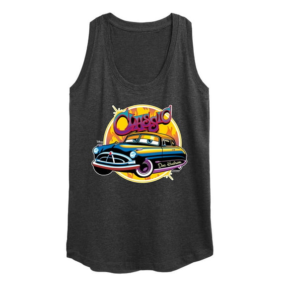 Disney Cars - Classic Doc Hudson Car Show Ready - Women's Racerback Tank Top