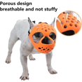thumbnail image 1 of Dog Muzzle For Short Snout Dogs, Soft Silicone Muzzle For Biting Chewing, Ideal For Flat-faced Aggressive Dogs, 1 of 2