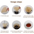 thumbnail image 2 of EcoNesxp Compatible Sheets V60 Brown Coffee Filter Disposable Coffee Filter Cones 100 Sheets 4 Cups, 2 of 5