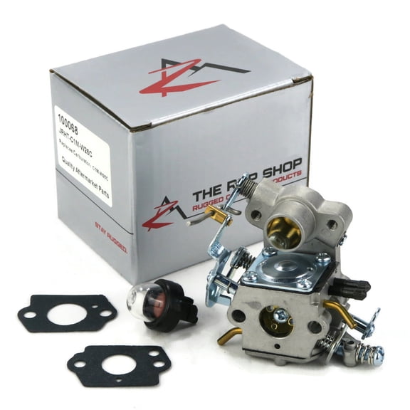 The ROP Shop Carburetor with Gaskets & Bulb for Poulan CSI, P3314, P3314WS, P3314WSA Chainsaw