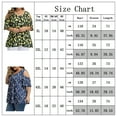 thumbnail image 2 of Askfv Plus Size Tunic Tops For Women Casual Flowy Tshirts Ruched Blouses For Leggings XL-4XL, 2 of 3
