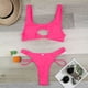 thumbnail image 4 of WILLBEST Traje de Baño de Natación para Mujer, conjunto de Bikini Tipo Bandeau con Push-Up, Traje de Baño Brasileño, Traje de Baño de Dos Piezas, 4 of 6