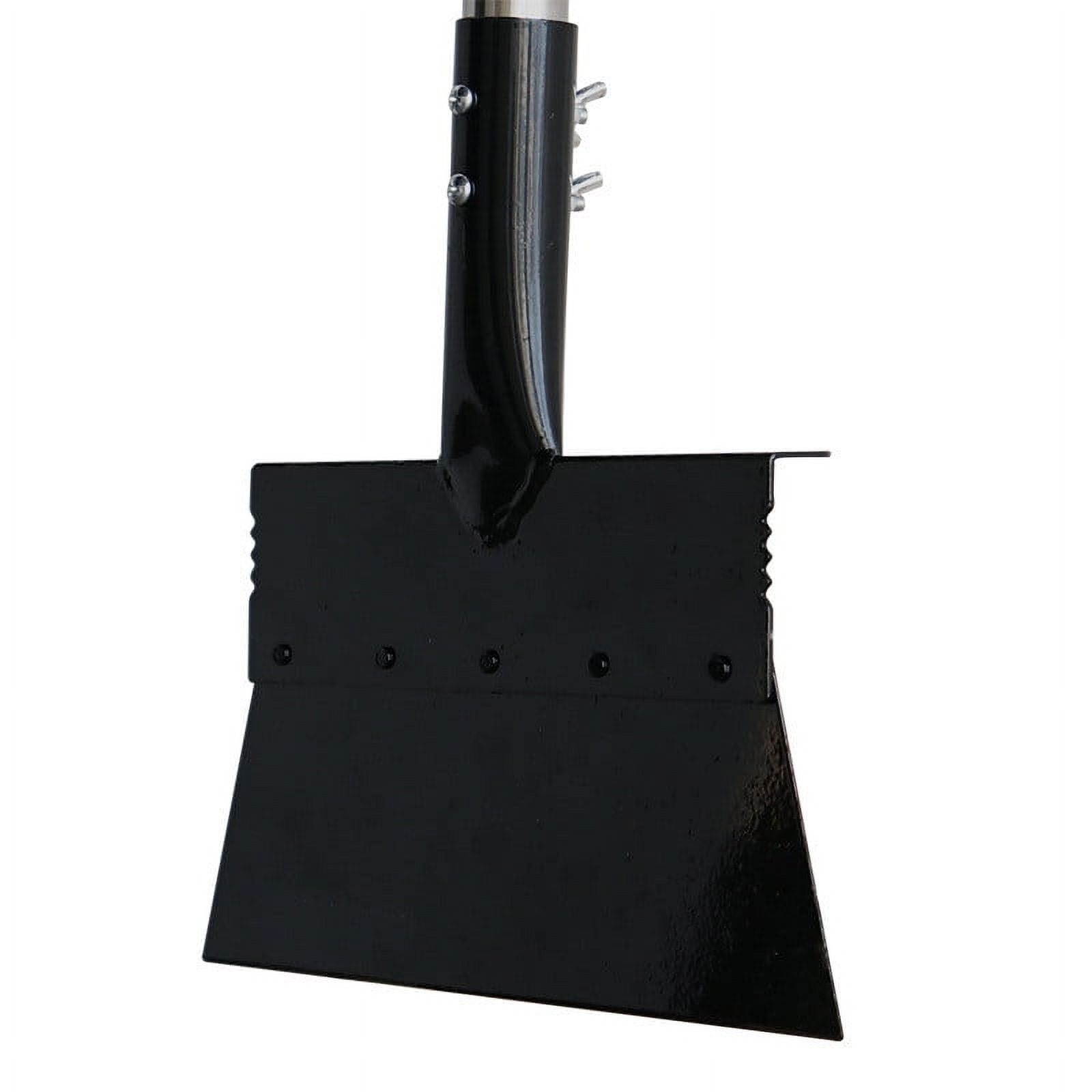 SouMaox Garden Scraper Shovel, Manganese Steel Yard Cleaner, Moss Removal Tool for Outdoor Pavement Patio Driveway Deck Maintenance