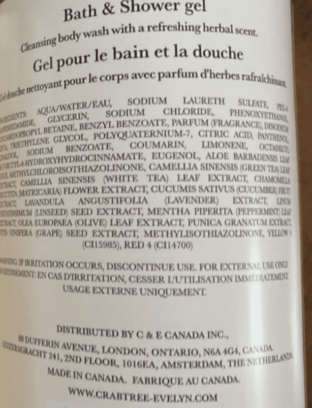 Crabtree & Evelyn Gardeners Bath & Shower Gel - 16.9 fl oz/ 500ml