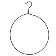 NAHANCO 14" Wire swimwear hanger, Black (Pack of 12)