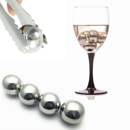 

Ykohkofe Stainless Steel Ice Cubes Reusable Metal Chilling Stones with Whisky Keep Cold