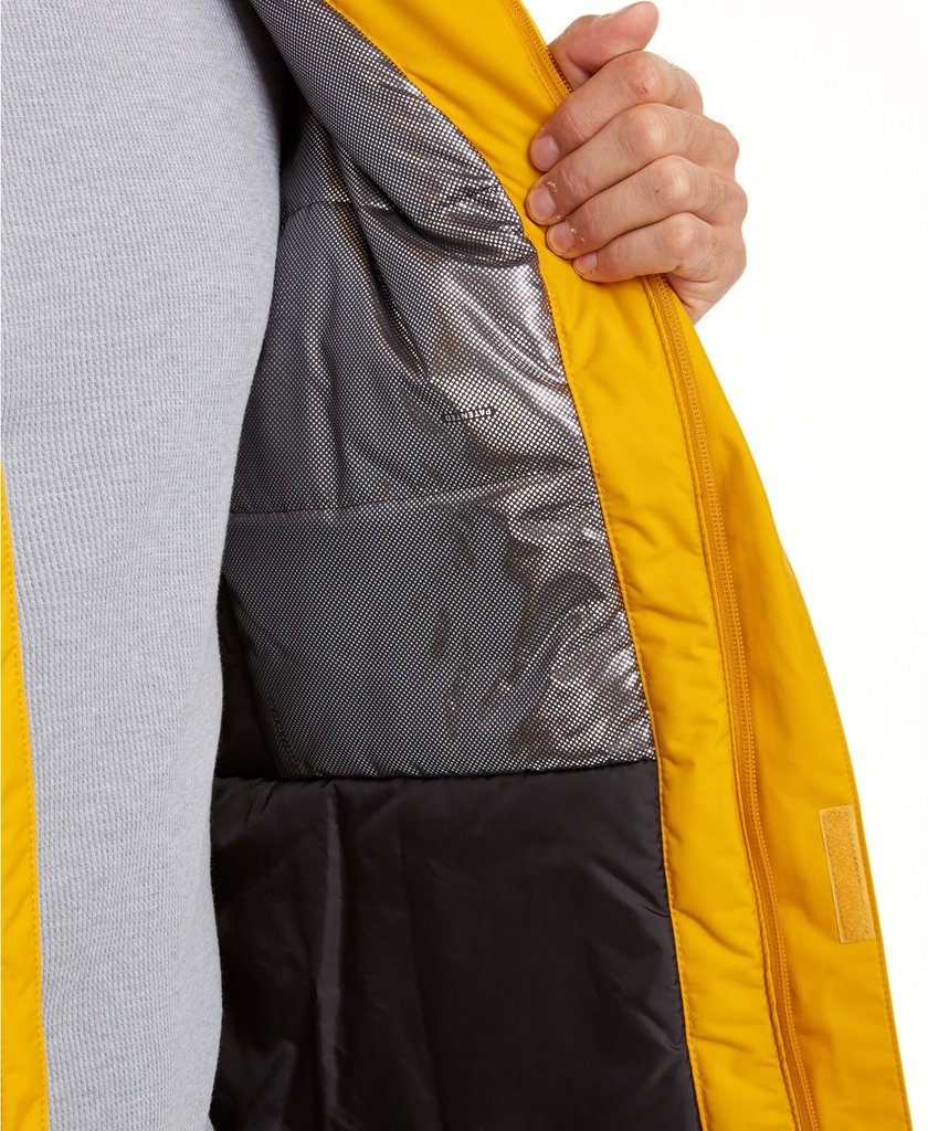 Columbia Men's Tipton Peak Insulated Jacket, Yellow/Black Medium - NEW - image 4 of 4