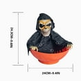 thumbnail image 2 of SHENGXINY Halloween Decorations Animated Halloween Skull Bowl-Plastic Skull Candy Bowl with Moving Skeleton Hand-Motion Activated Halloween Skull Candy Bowl, 2 of 4