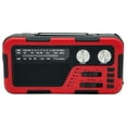 thumbnail image 1 of BotaniNest Portable Hand Crank Solar Radio Speaker AM/FM/NOAA Weather Radio 5000mAh Power Bank 300 Flashlight With For Outdoor Use, 1 of 6