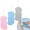 Pink/Blue/Grey, variant on Qweryboo 3 Pcs Exfoliating Bath Sponge, Soft Spa Scrub Sponges for Shower, Dead Skin Remover for Body for Adult Baby(Pink,Blue,Grey)