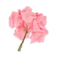 thumbnail image 5 of GUOOL 12pcs Colorfast Foam Roses Glitter Powder Flower Bouquet Wedding Christmas Decor, 5 of 5