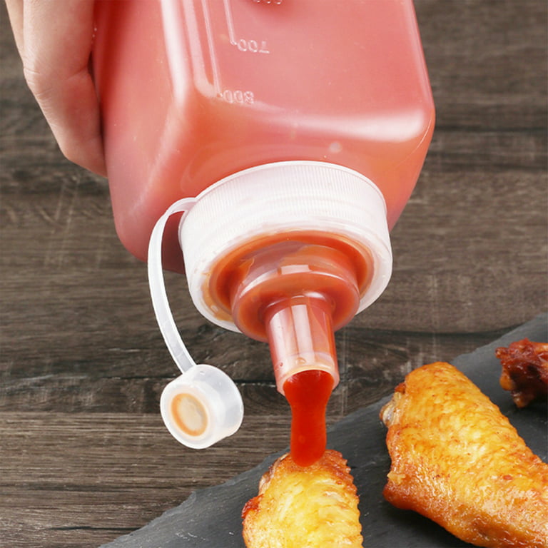 Kitchen Squeeze Condiment Bottle For Salad, Ketchup, Sauce