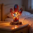 thumbnail image 6 of Resin Animal Night Light, LED Art Sculpture with Soft Glow, Handcrafted Desktop Decoration for Bedroom Living Room, Multi-Mode Lighting, USB or Battery Powered, Ideal Gift for Kids and Art Lovers, 6 of 6