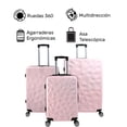 thumbnail image 3 of Set Juego 3 Maletas Rigidas Rack and Pack  Viaje Equipaje 4 Ruedas 360, 3 of 9