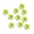 thumbnail image 1 of 10 Uds 7 cm cabezas de rosas de Seda artificial para decoración verde, 1 of 8