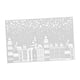 thumbnail image 3 of Calcomanía para ventana con diseño navideño, calcomanía para vidrio, decoración para cocina, hogar, escena callejera, calcomanía para, 3 of 8