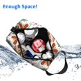 thumbnail image 6 of Goofa Colorful Butterfly Printed Toiletry Bag with Handle,Large Capacity Travel Makeup Cosmetic Bag for Women, Carry on Airport Airline Compliant Bag, 6 of 9
