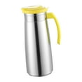 thumbnail image 1 of AMLESO Pichet d'Eau en Acier Inoxydable Réutilisable Étanche Bouteille d'Eau Froide Jaune, 1 of 8