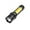 Black, variant on Ruroz EDC Tactical Dual Modes Flashlight Rechargeable, 1400 High Lumens Flashlight, Dual Switch Pocket LED Flashlight, Super Bright Small Flash Light for Emergency, Camping, Home