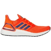 adidas mens Ultraboost 20 Sneaker - Solar Red/Boost Blue Violet Metallic/ White - 10