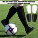 thumbnail image 4 of 2 pairs Mini Guards - Mini Shin Guards for Soccer Players - Tiny Shin Pads for Men, Women, Teens - Miniature Shin Guards Perfect for High Level Soccer Athletes, 4 of 5