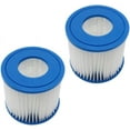 thumbnail image 1 of Keep Pool Or Spa Fresh Compatible Inflatable Hot Tub SaluSpa Filter Cartridge Clean And Clear Water For Bestway Type I 58381 Filtration Pump, Easy-to-Clean Ultimate Filtration System (2PCS), 1 of 5