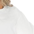 thumbnail image 4 of Women's Gameday Couture White Rensselaer Polytechnic Institute Engineers Big Goals Oversized Long Sleeve T-Shirt, 4 of 5