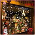 thumbnail image 2 of Calcomanía navideña para ventana, pegatinas de copos de nieve de Papá Noel, calcomanías de pared de invierno para habitaciones de niños, Año Nuevo, 1/2 piezas, 2 of 4