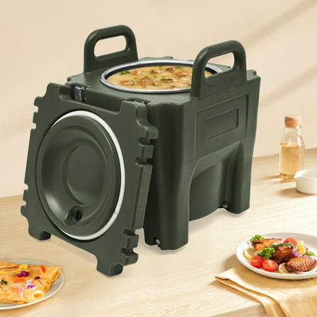 Commercial Insulated Catering Hot Cold Serving Chafing Dish Food Pan Carrier