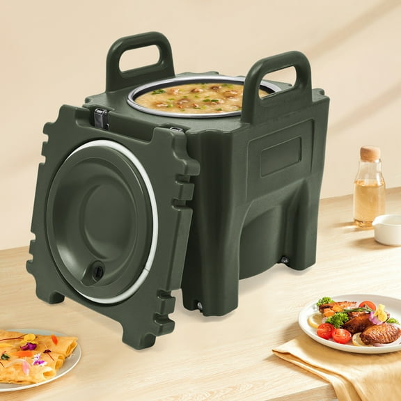 Commercial Insulated Catering Hot Cold Serving Chafing Dish Food Pan Carrier