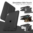 thumbnail image 5 of DTTO Case for iPad 10th Generation Case 2022, iPad 10.9 Case with Soft TPU Translucent Frosted Back Cover, Slim Shell Stand Protective Case with Auto Wake/Sleep, Support Touch ID-Black, 5 of 6