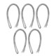 thumbnail image 1 of 5 Piezas Cadena de Joyería Elegante Cadena Artesanal de Metal Duradera de Color Inoxidable para Collares DIY Pulseras Tobilleras Plata, 1 of 8